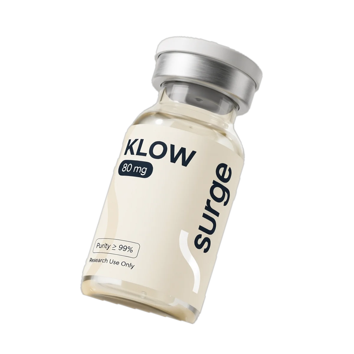 Surge KLOW 80 mg research vial