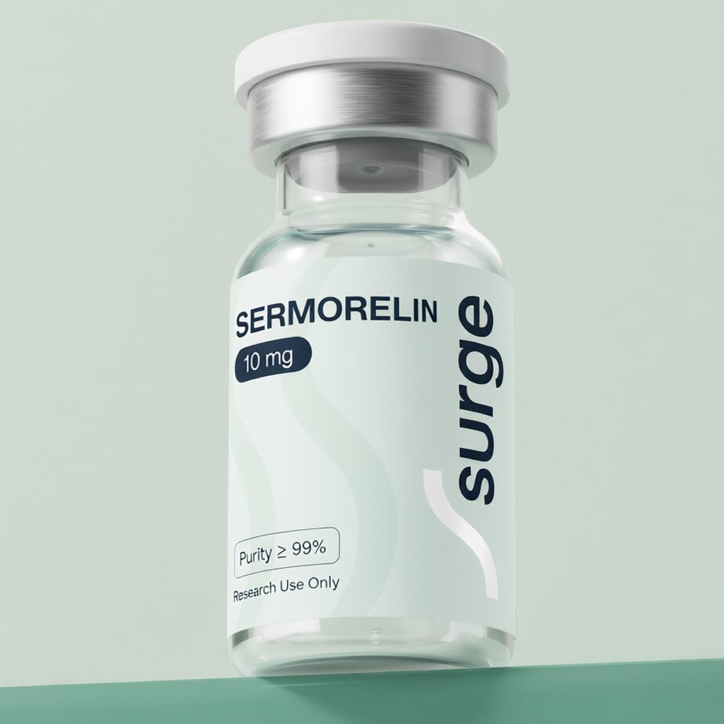 Sermorelin research vial